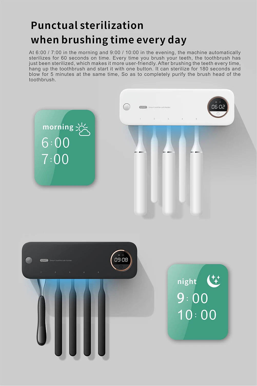 The Oral Club - Family ToothBrush Steriliser